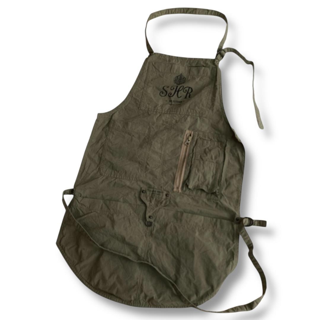 SHARE SPIRIT シェアースピリット　ミリタリー エプロン　フリーサイズ