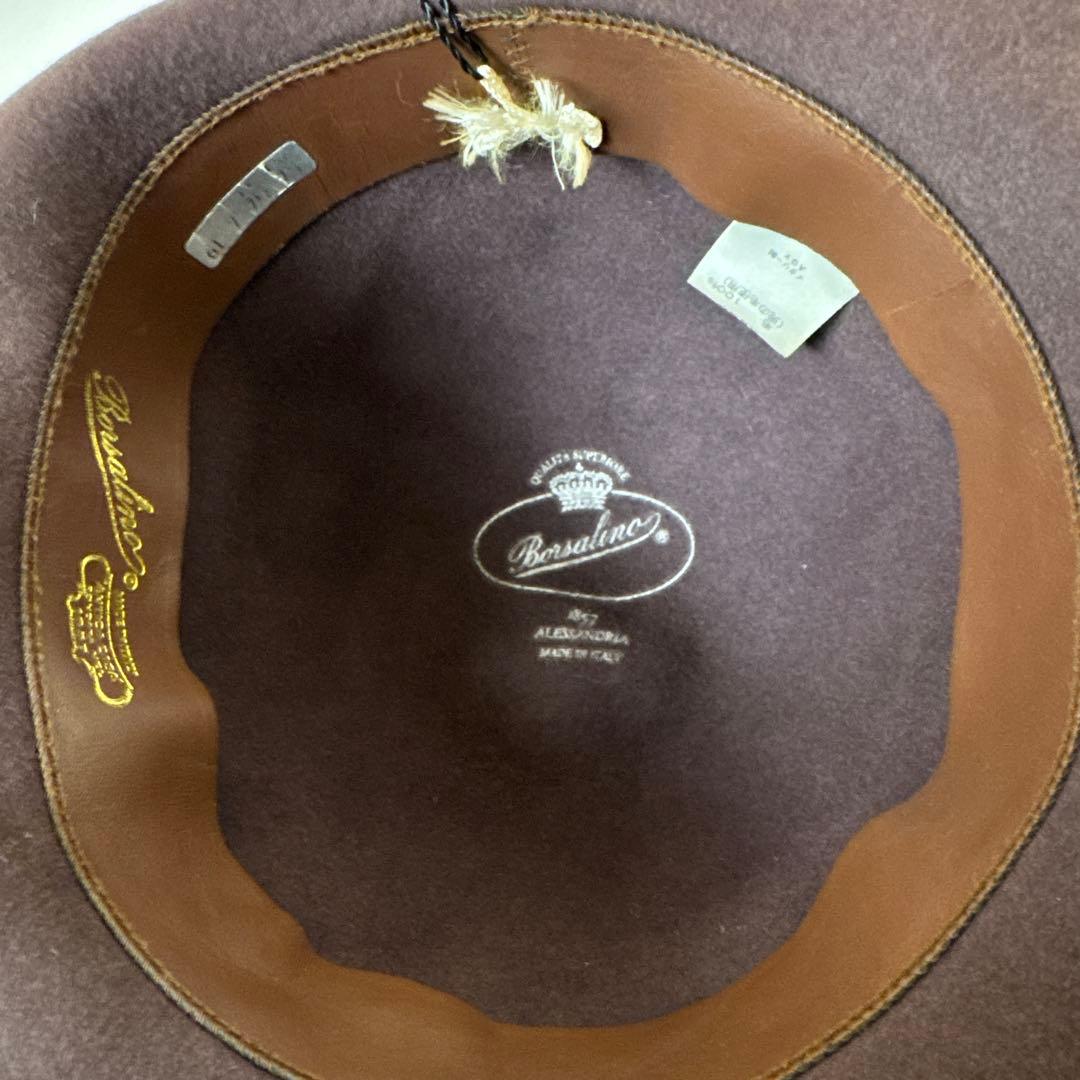 【BORSALINO】ハット（イタリア製）