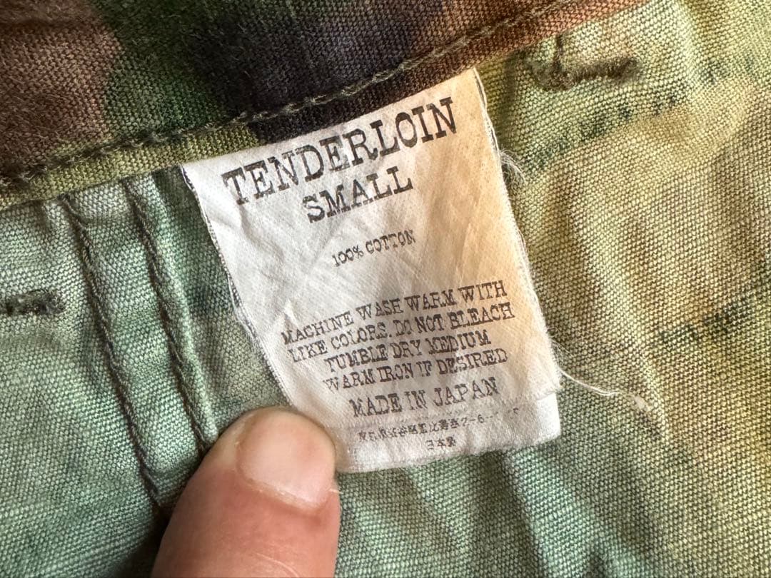 パンツ TENDERLOIN ARMY SHORTS JFC 6P