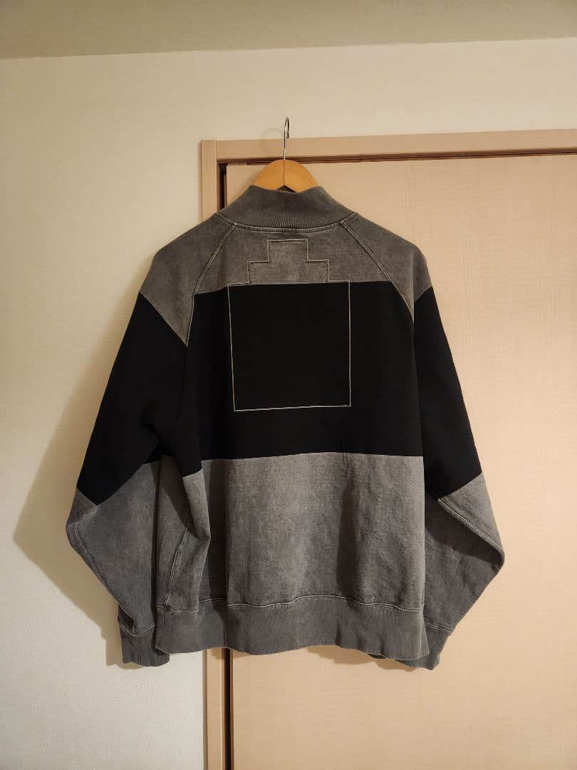 本日限定価格　C.E / OVERDYE STRIPE HALF ZIP