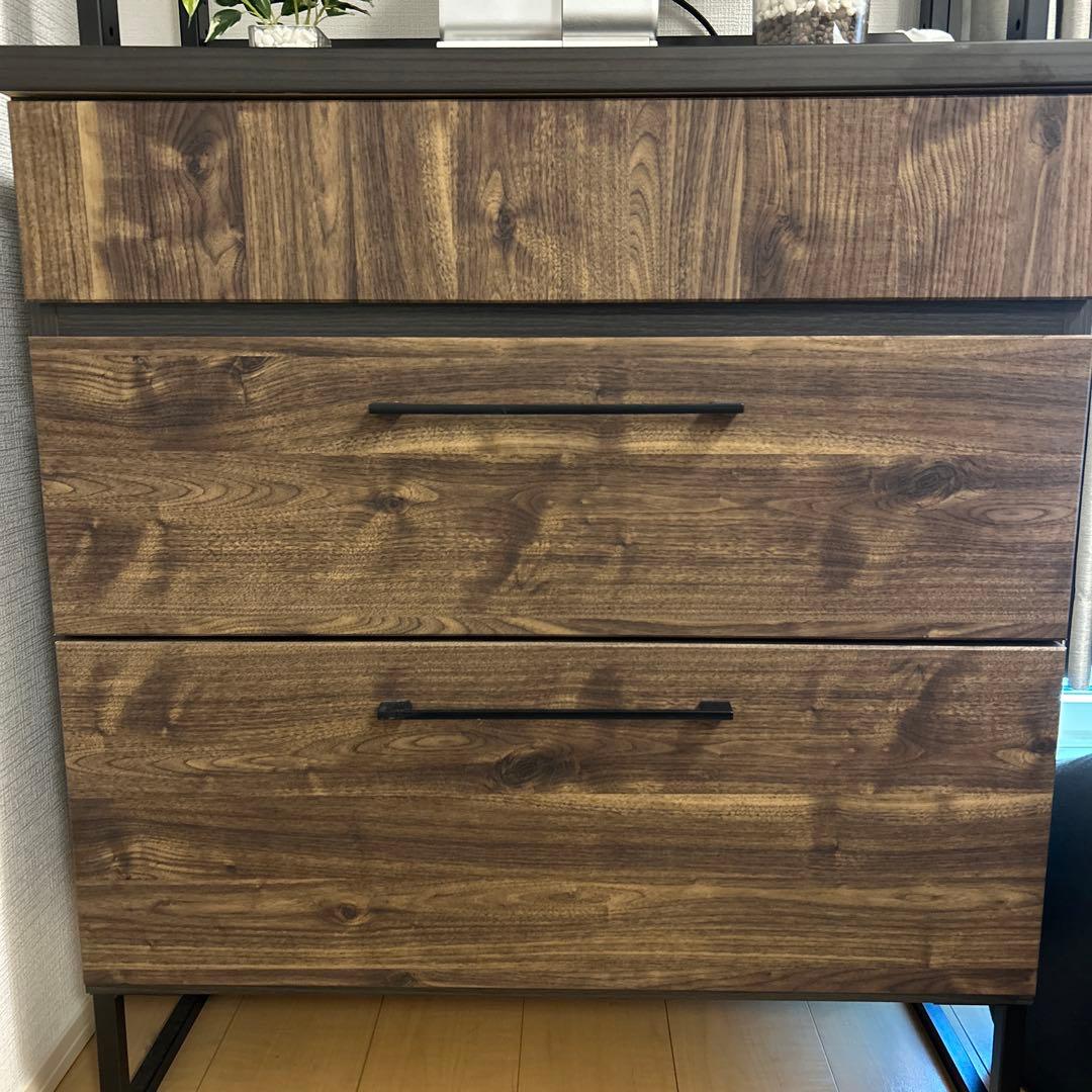 ぱ*ん様 【値下げ】送料込み【美品】食器棚 キャビネット　幅80cm