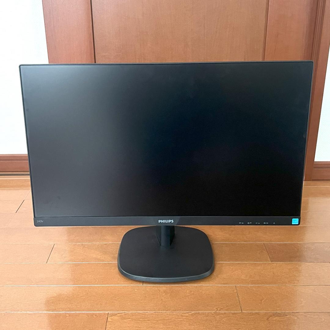 PHILIPS 液晶モニター 23.8インチワイド＜ブラック＞：243V7Q