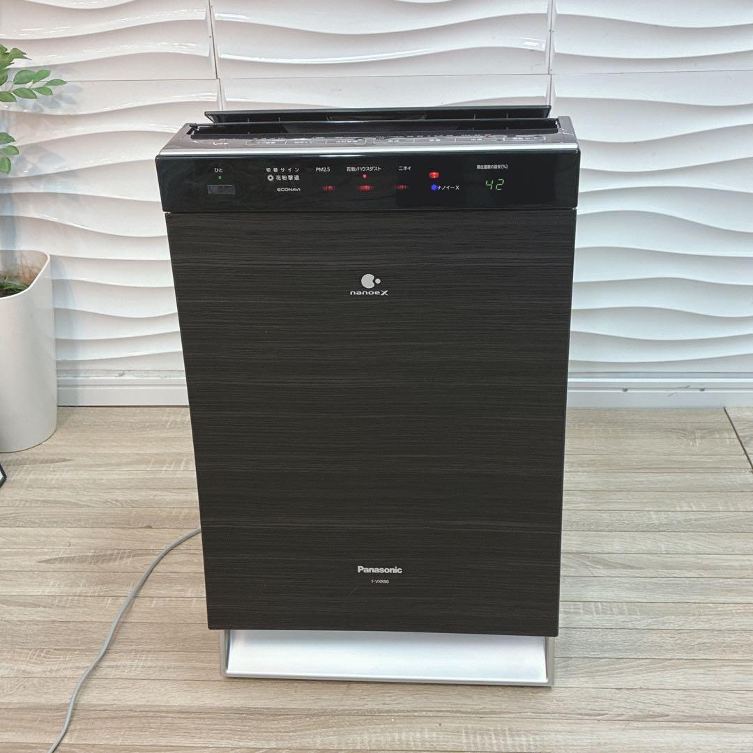 ◇Panasonic◇加湿空気清浄機◇ナ・ノイー X搭載◇日本製◇2018年製◇
