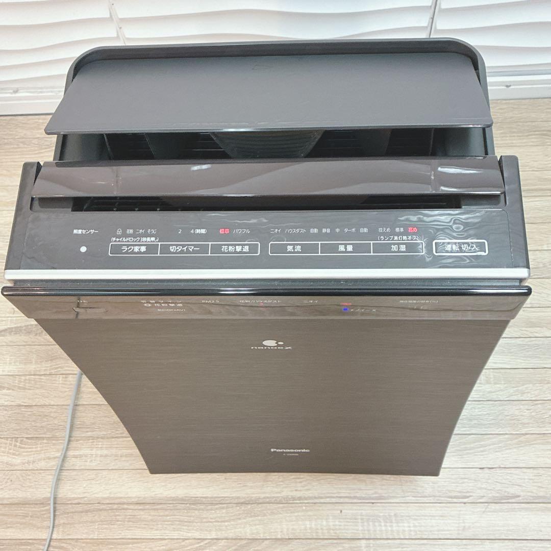 ◇Panasonic◇加湿空気清浄機◇ナ・ノイー X搭載◇日本製◇2018年製◇