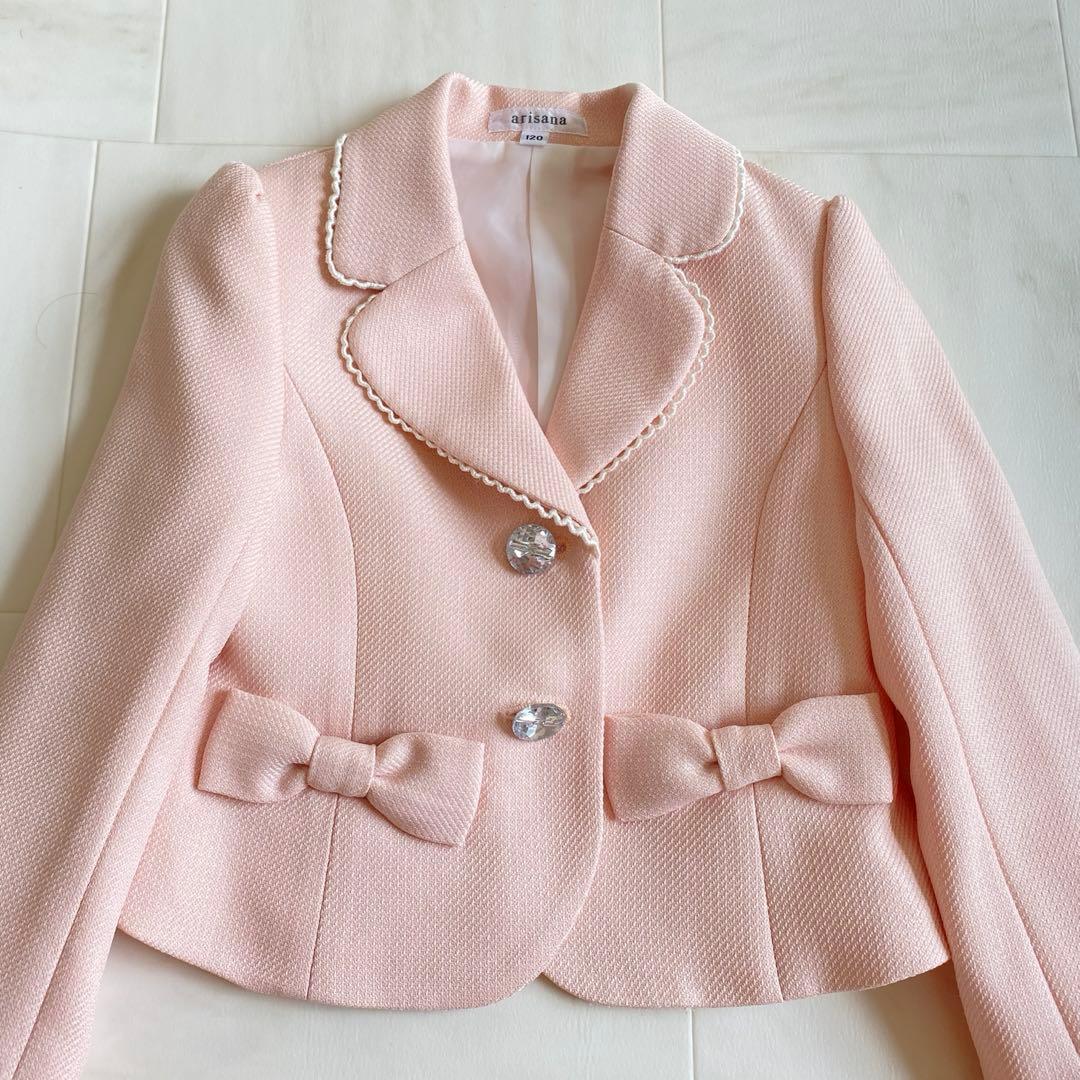 春＊ピンク アンサンブル＊フォーマル 120 入学 卒園 ランドセル女の子