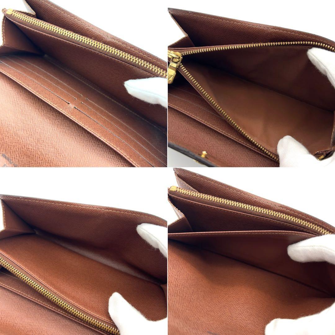 ルイヴィトン 長財布 モノグラム ポルトフォイユサラ