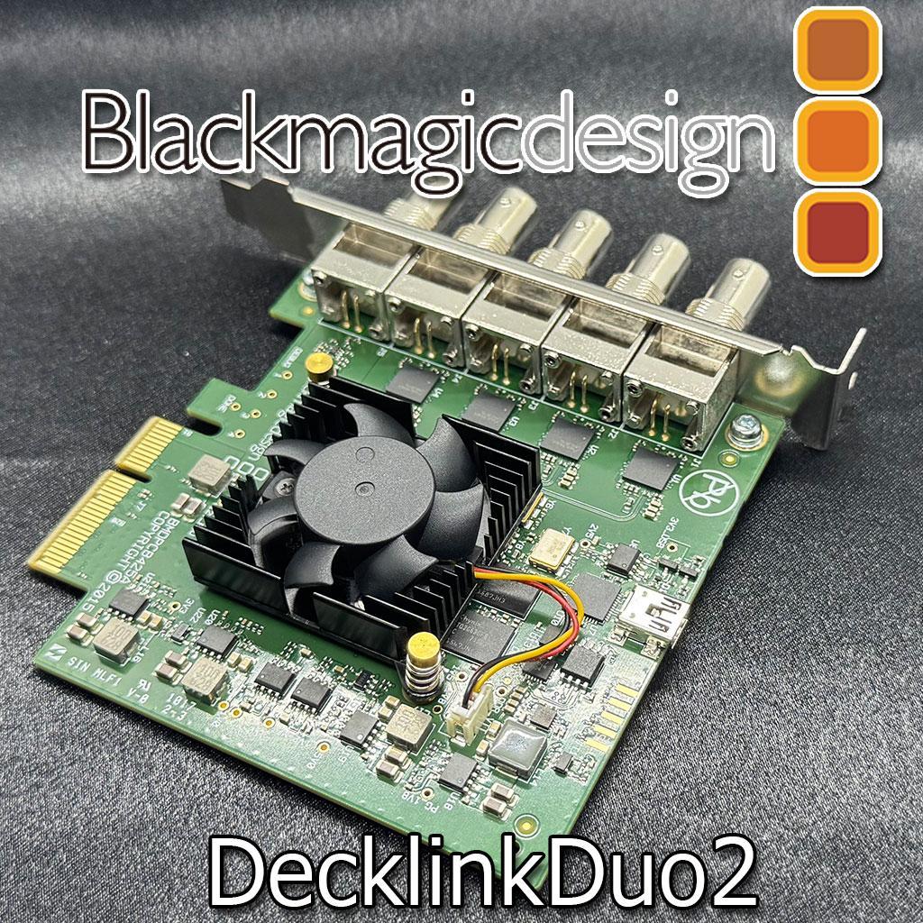 【Blackmagic Design】 DeckLink Duo 2