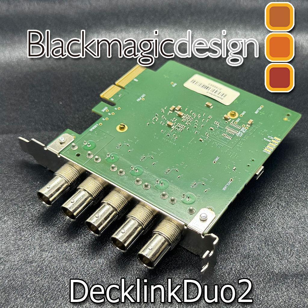 【Blackmagic Design】 DeckLink Duo 2