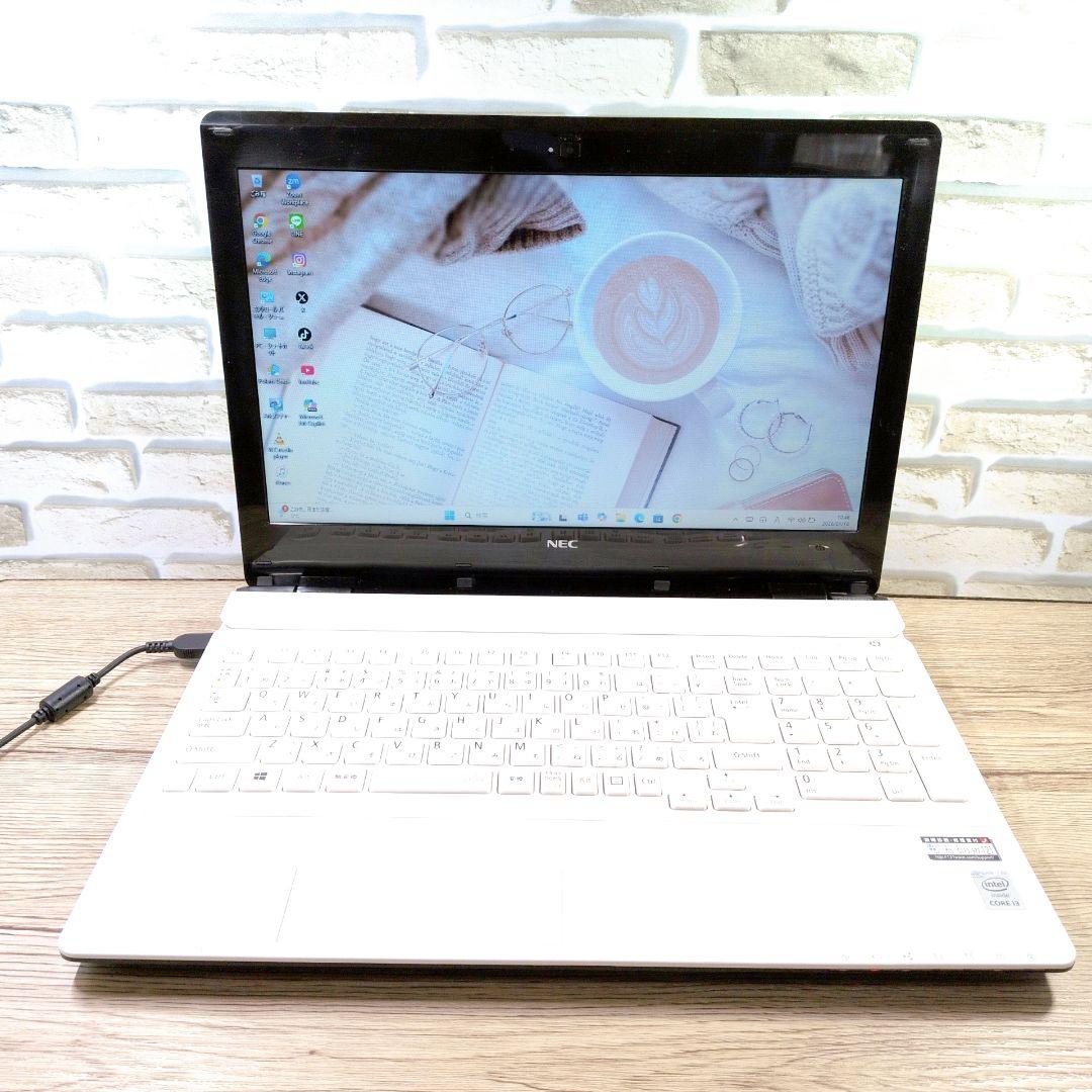 windows11✨快適SSD✨NECノートパソコン カメラ オフィス付き