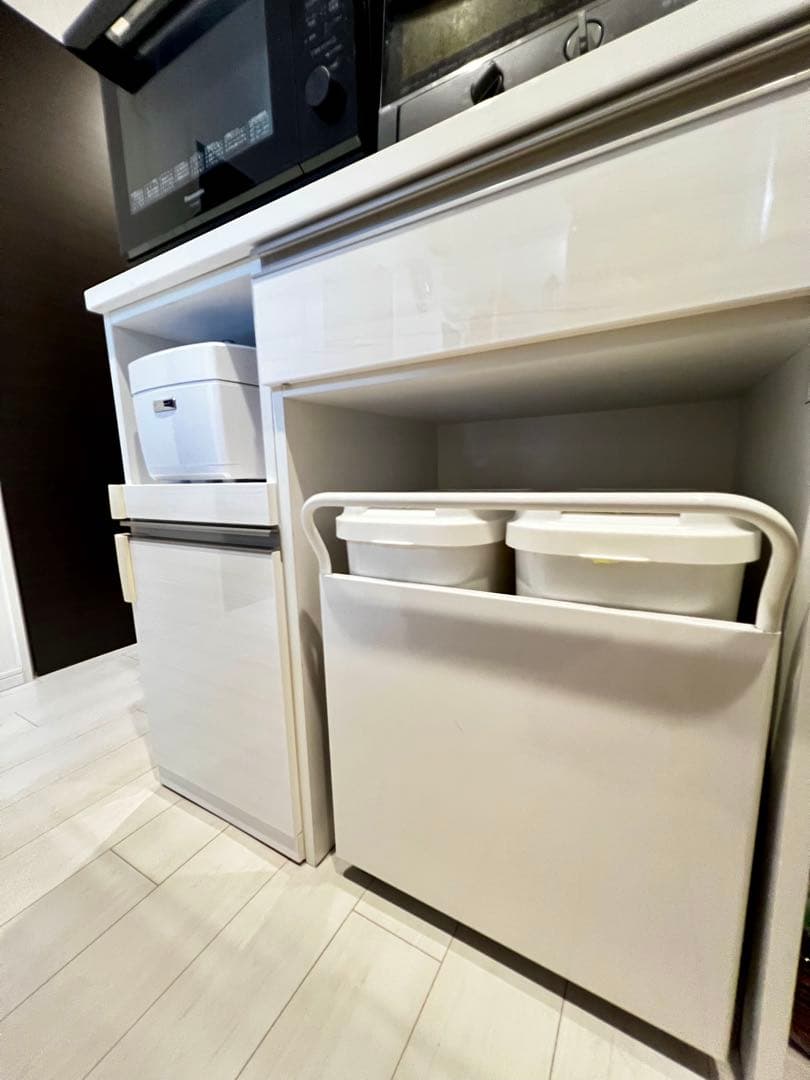 食器棚　ゴミ箱付　ニトリ　リガーレ　ハイタイプ　美品