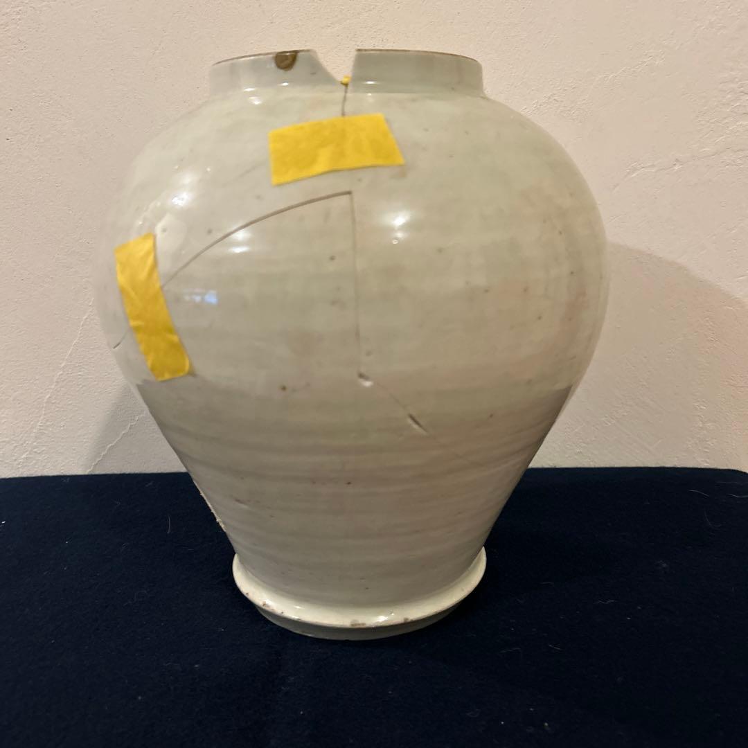 P*k様 古伊万里？　蓋付き　割れてます　金継ぎ用に