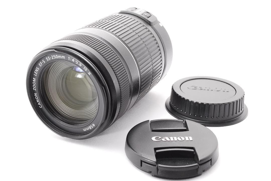 手ぶれ補正あり✨　Canon EF-S 55-250mm IS Ⅱ 望遠レンズ