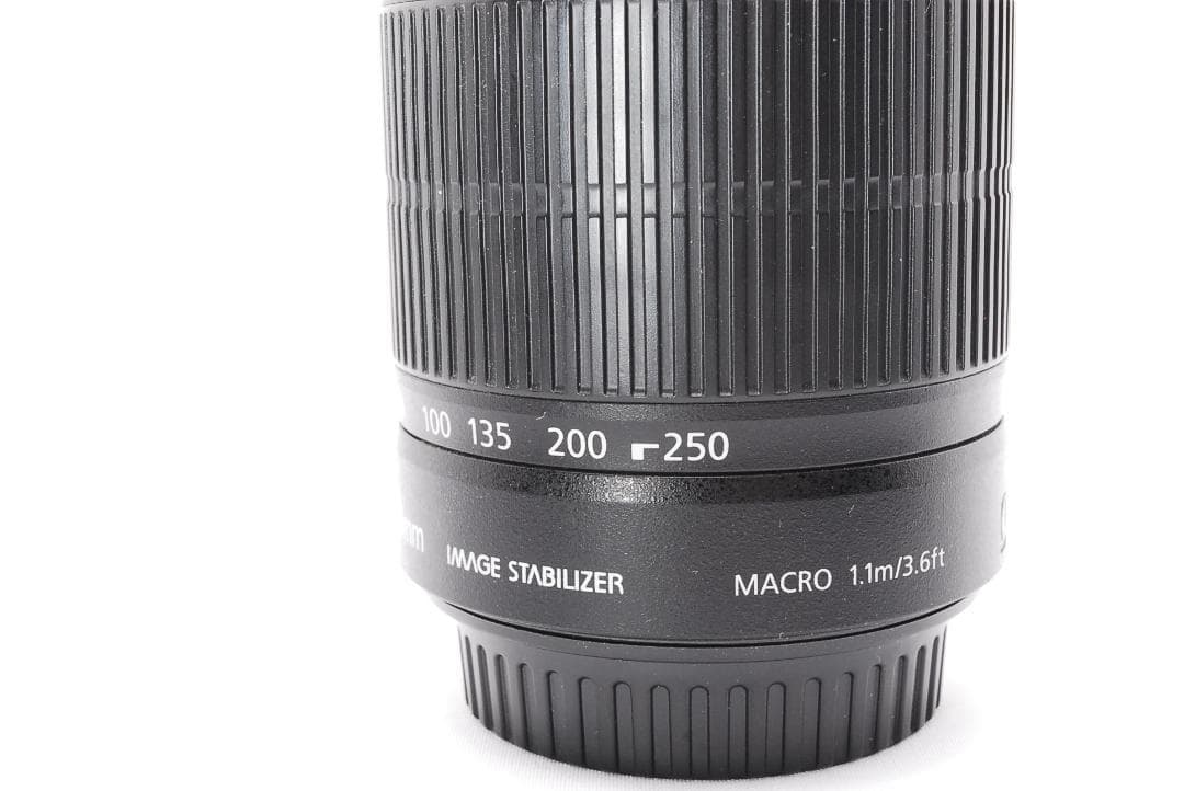 手ぶれ補正あり✨　Canon EF-S 55-250mm IS Ⅱ 望遠レンズ