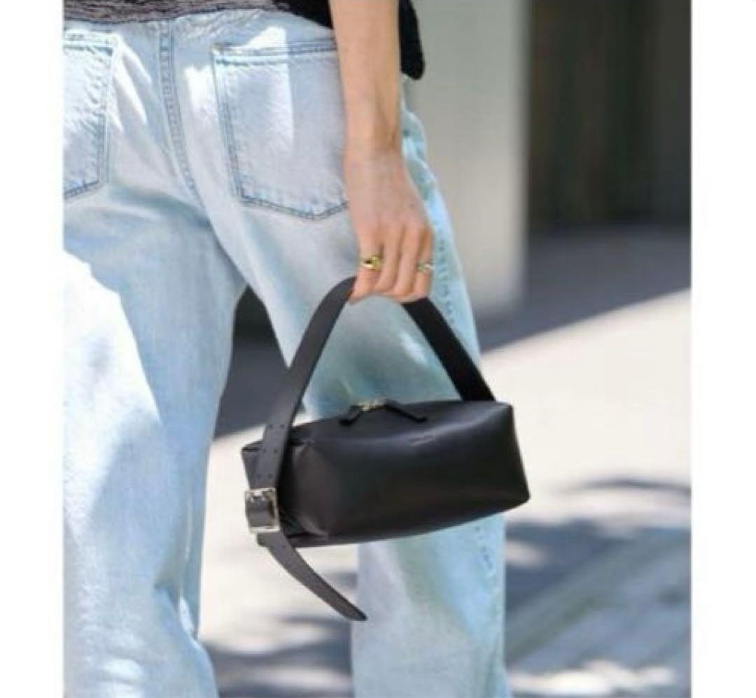 IENA MARLOTAマルロタ BOX BAG レザーボックスバッグ