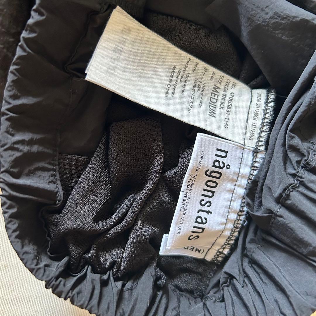 ナゴンスタンス　nagonstans 撥水加工　ウエストゴム　ショートパンツ