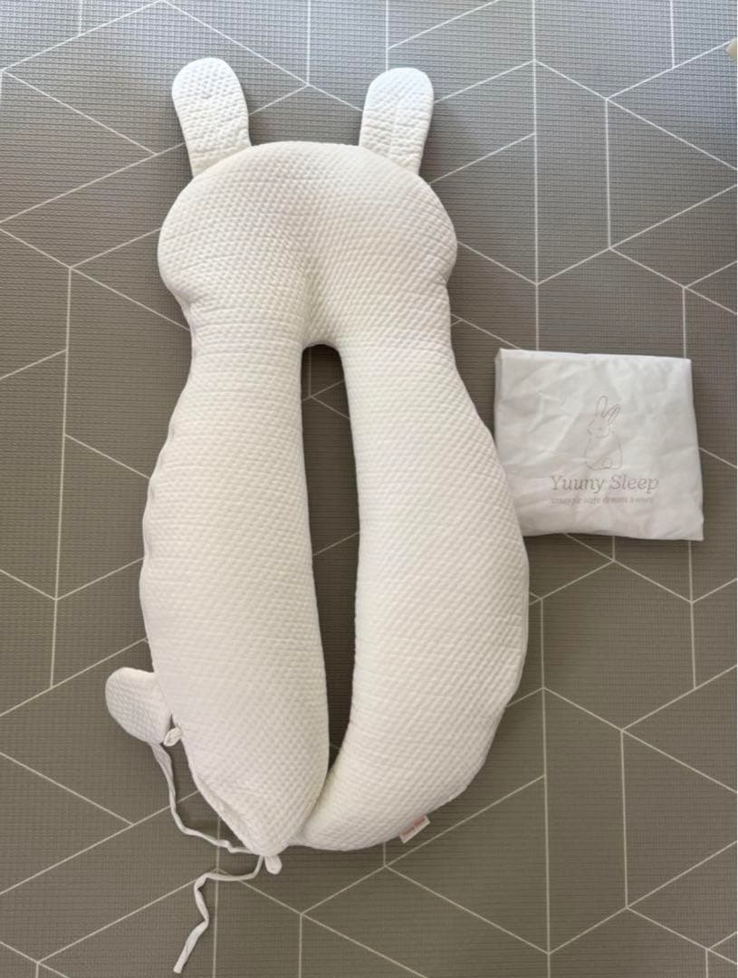 ユニースリープ ベビー枕 0-24ヶ月 接触冷感カバー付