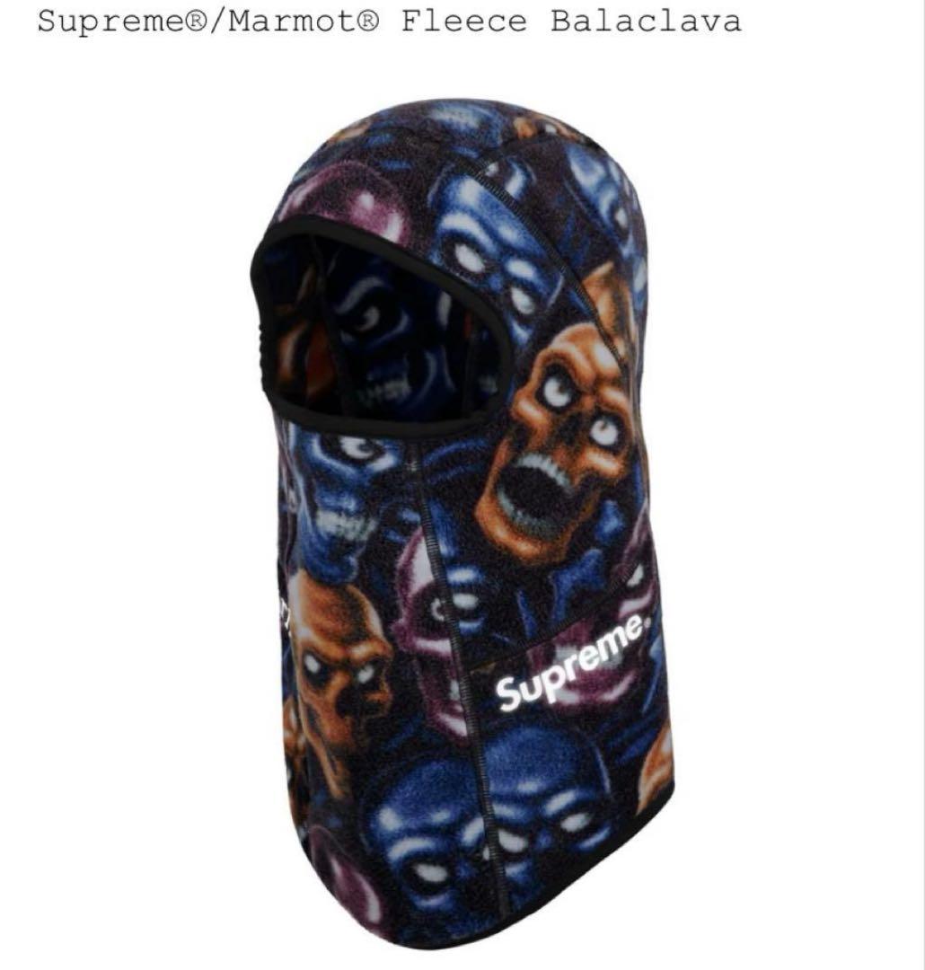 帽子 Supreme Marmot Fleece Balaclava SKULL