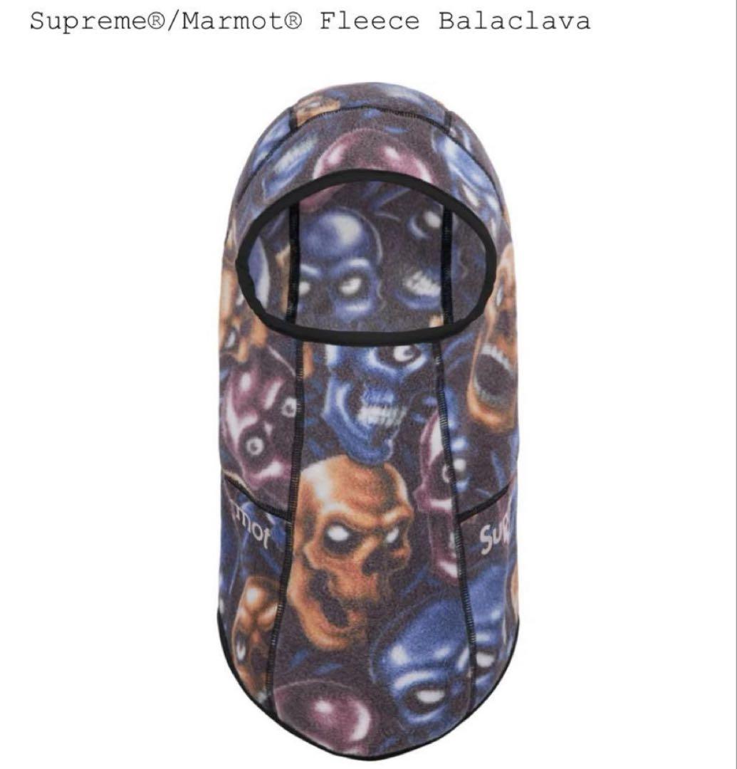 帽子 Supreme Marmot Fleece Balaclava SKULL