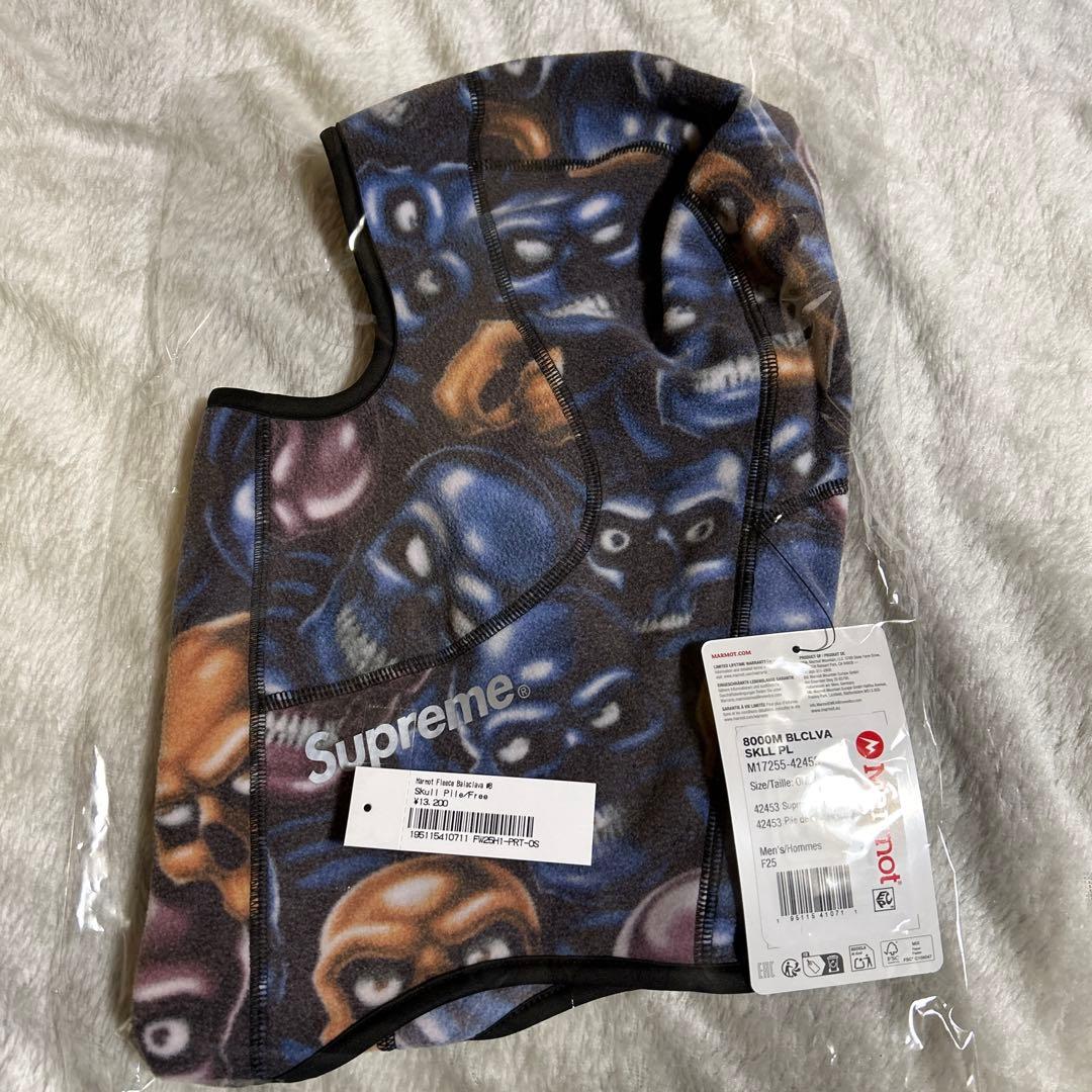 帽子 Supreme Marmot Fleece Balaclava SKULL