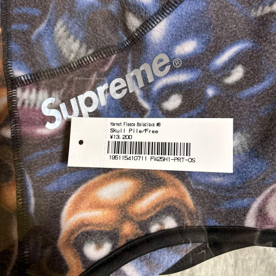 帽子 Supreme Marmot Fleece Balaclava SKULL