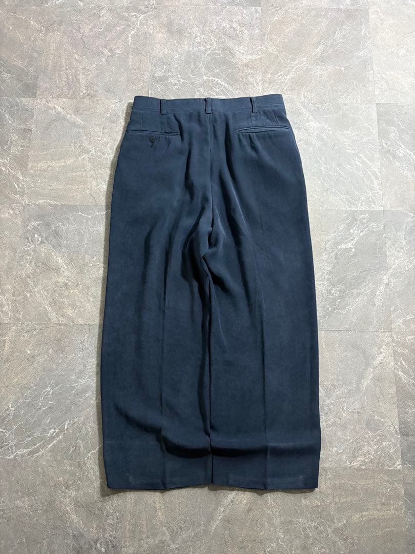 パンツ 90s BALENCIAGA gabardine wide slacks