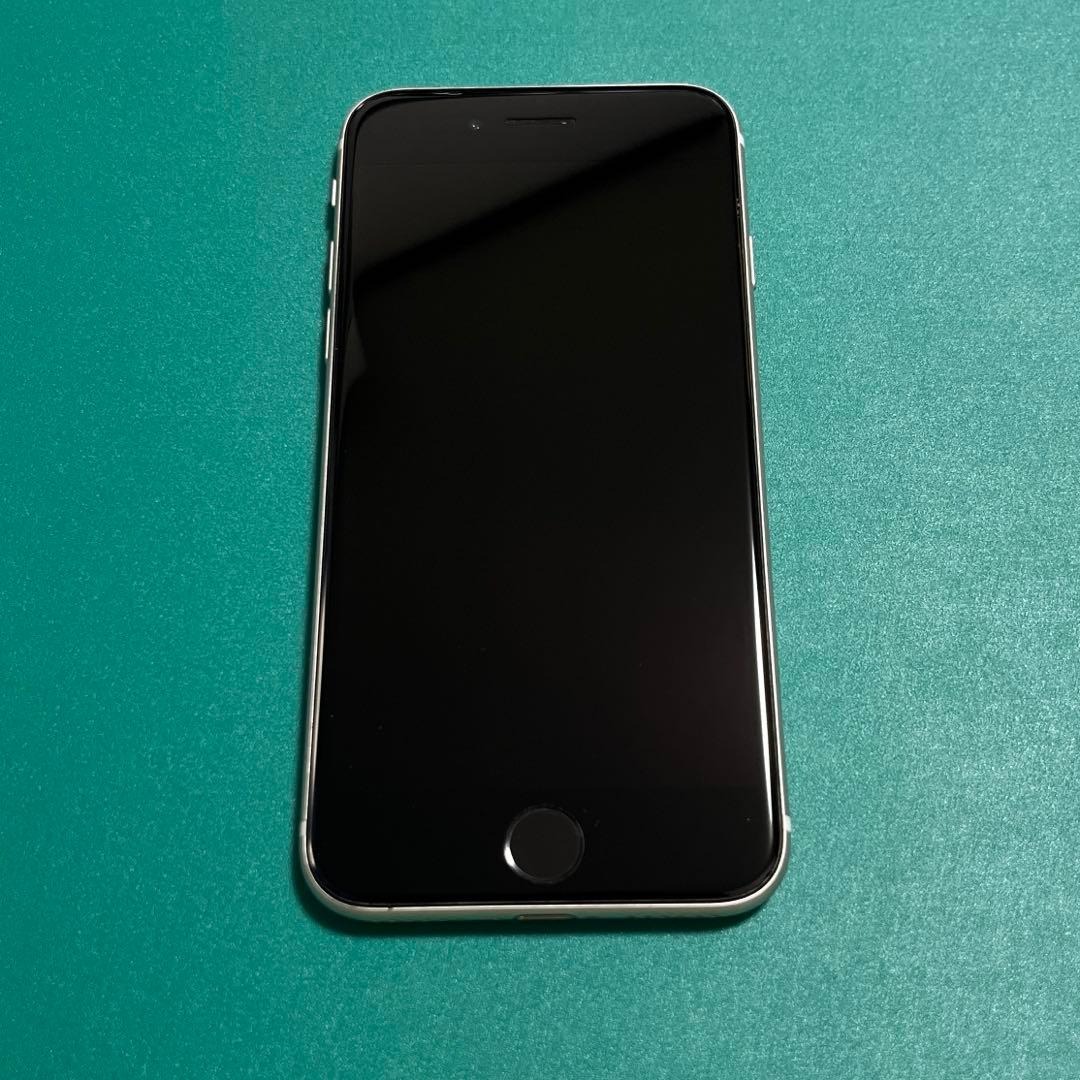 【中古】iPhone SE（第3世代） ホワイト 128 バテリ100% 108