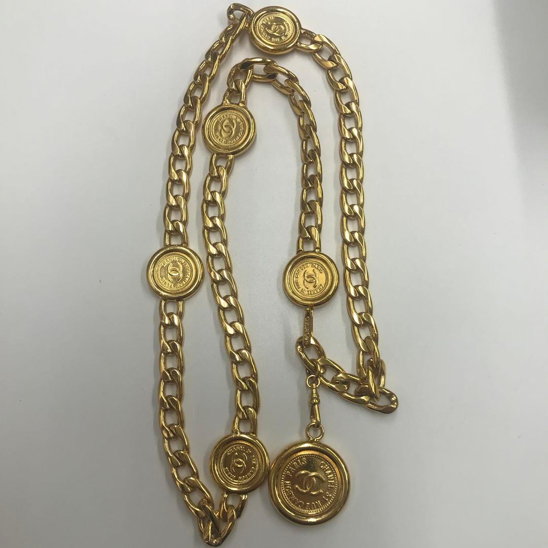 【今月最終】CHANEL(シャネル) チェーンベルト ゴールド
