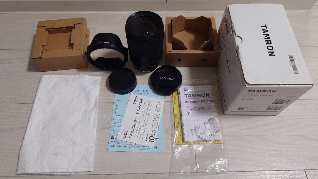 レンズ(ズーム) TAMRON 28-200mm F/2.8-5.6 Di III RXD