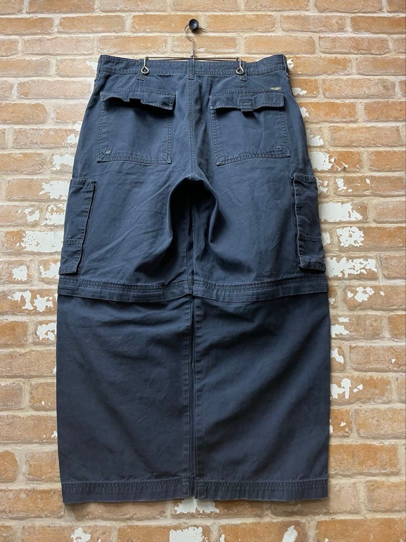 90s OLD NAVY カーゴパンツ オールドネイビー　2way ネイビー