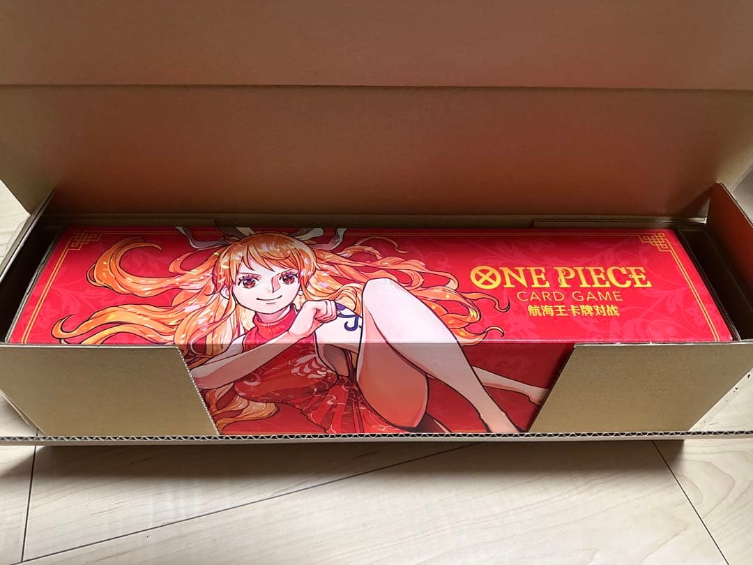 ワンピースカード　中国　1st ANNIVERSARY SET シリアル　ナミ