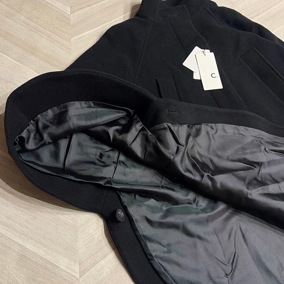 年末セール✨新品✨C＋ ファスサンファール 定価5,3万 ポンチョ コート