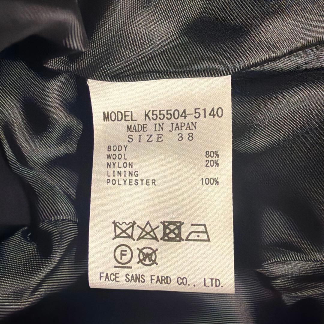 年末セール✨新品✨C＋ ファスサンファール 定価5,3万 ポンチョ コート