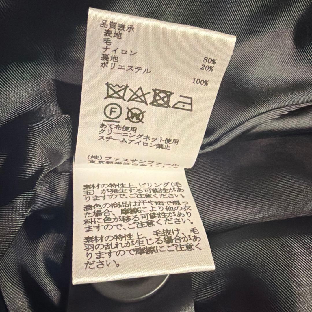 年末セール✨新品✨C＋ ファスサンファール 定価5,3万 ポンチョ コート