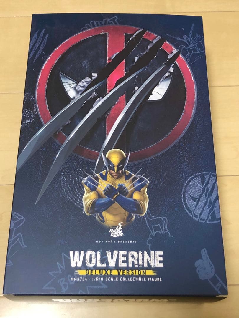 黒*発様 ホットトイズ デッドプール＆ウルヴァリン ウルヴァリン ボーナスアクセ