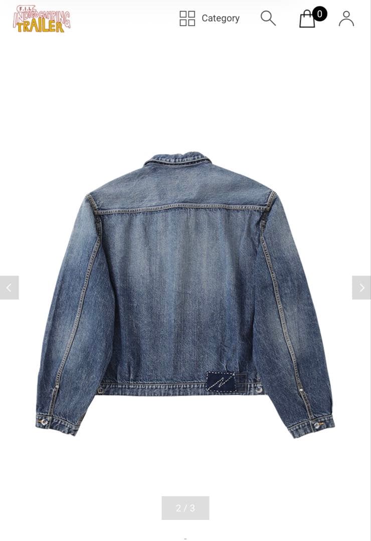 visvim ICT SS 101X JKT DRY-1008 デニムジャケット