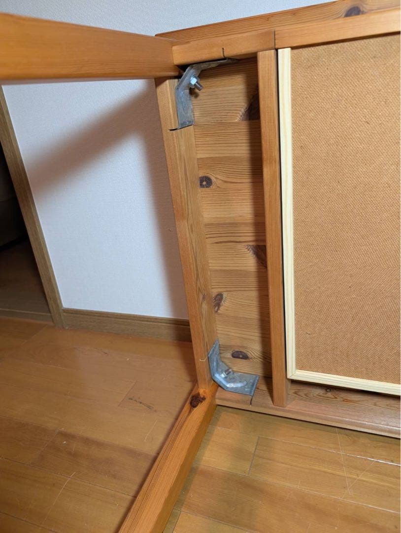 ■送料込■無印良品 ドレッサー パイン材 デスク コスメ台 化粧 鏡 卓上ミラー