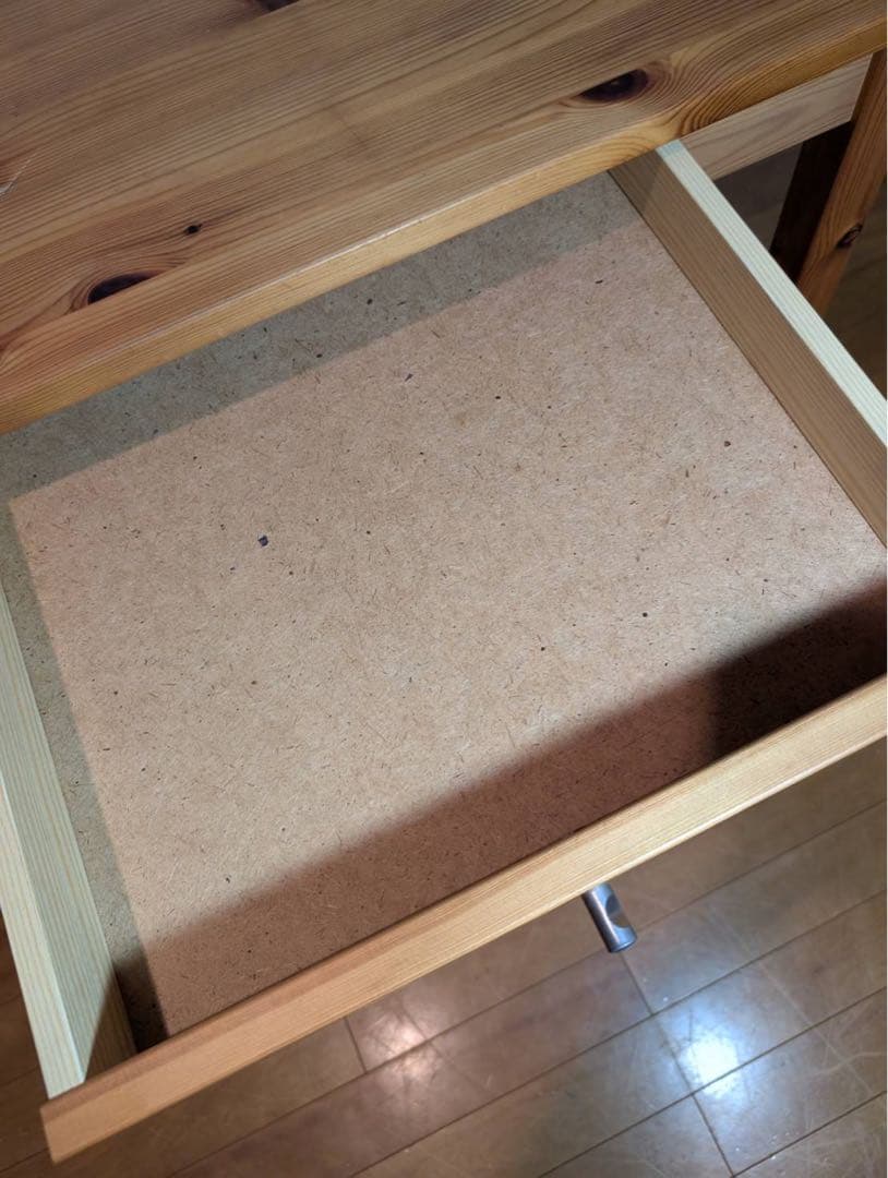 ■送料込■無印良品 ドレッサー パイン材 デスク コスメ台 化粧 鏡 卓上ミラー