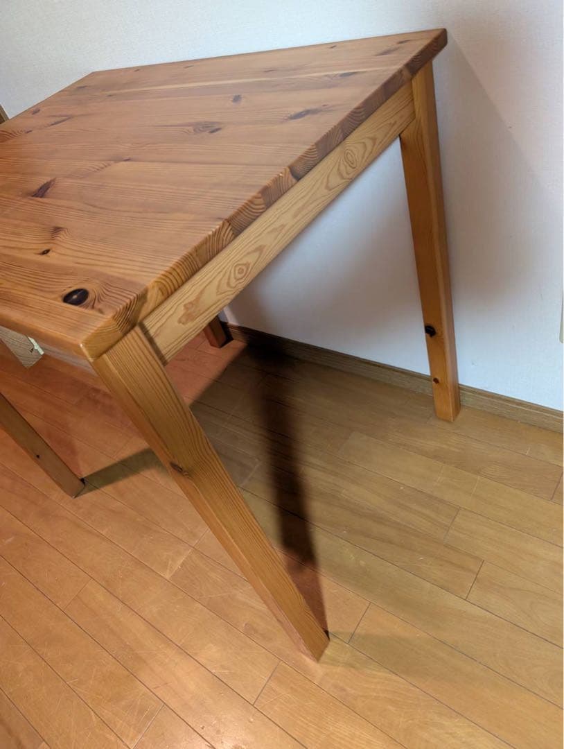 ■送料込■無印良品 ドレッサー パイン材 デスク コスメ台 化粧 鏡 卓上ミラー