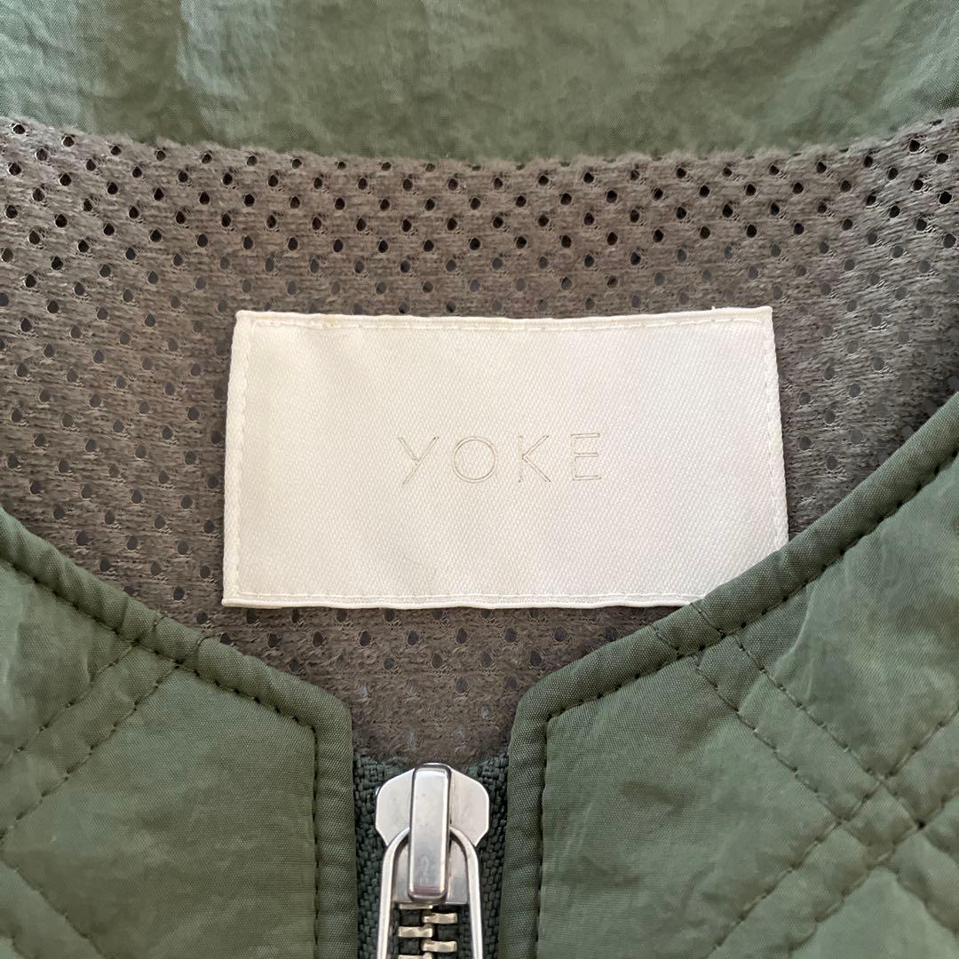 YOKE キルティングベスト