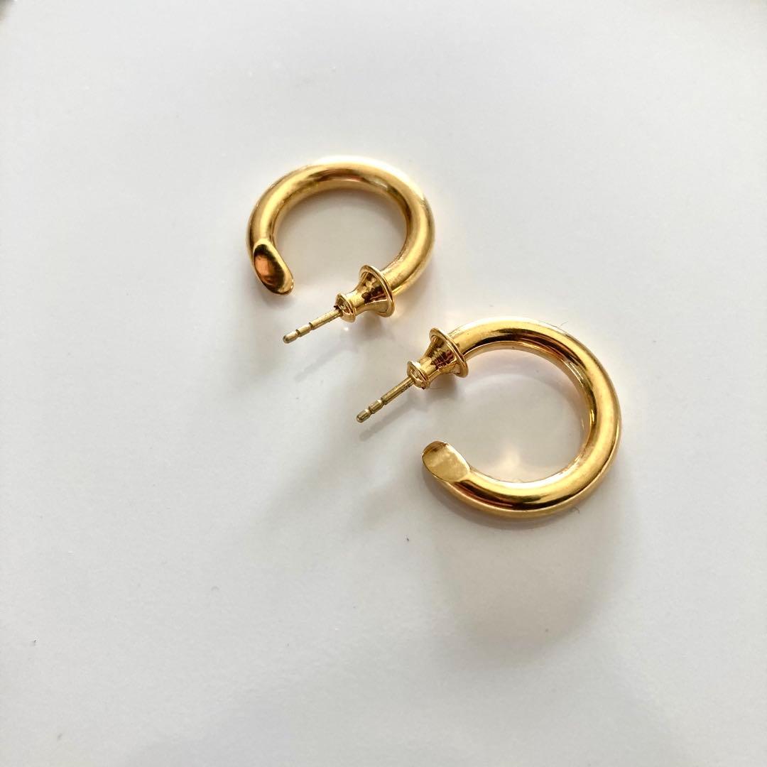両耳　3.5×21mm シルバー925 18k ピアス 山田涼介