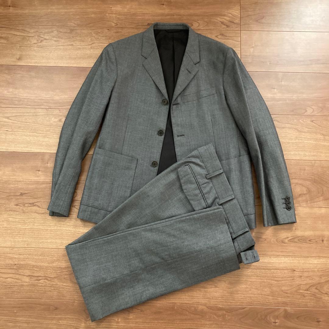 Margaret Howell ヘリンボーン スーツ 3つボタン