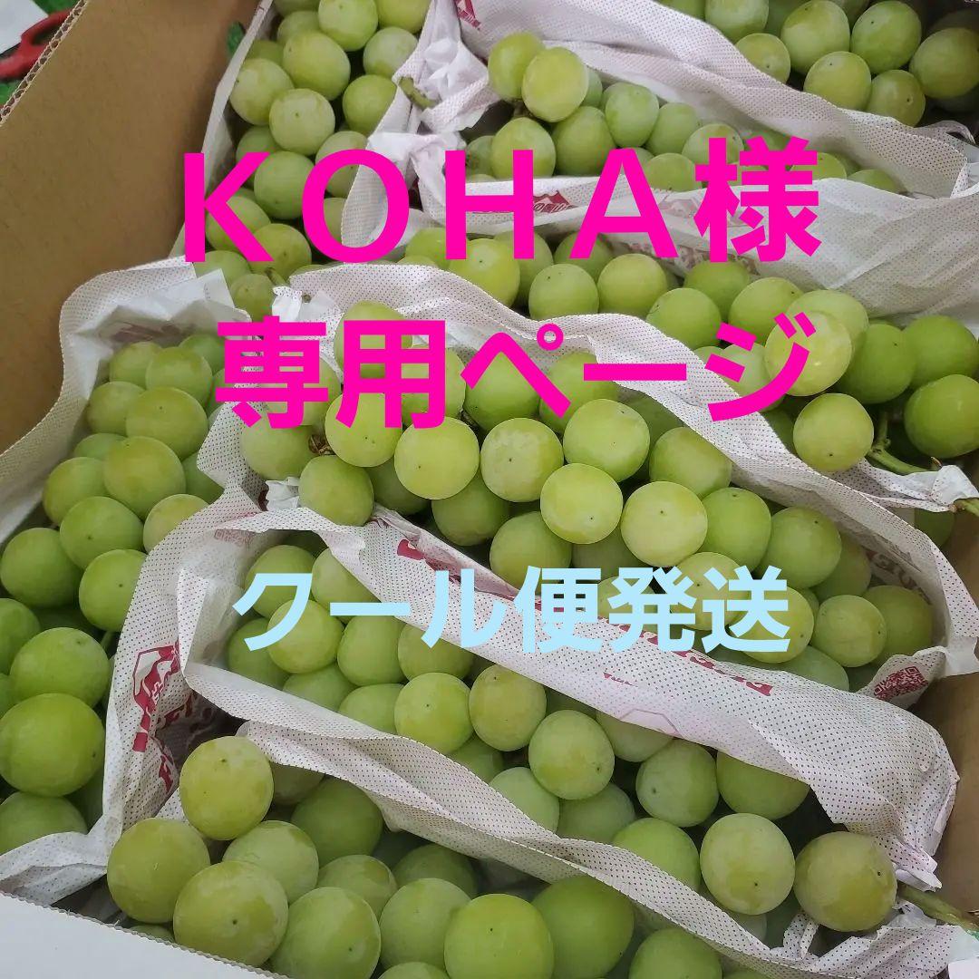 3️⃣ 山梨県産 シャインマスカット８房入り 箱込み5.5キロ