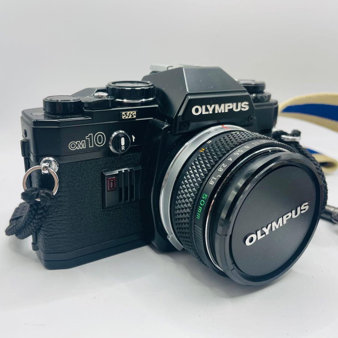 美品　OLYMPUS OM-10 F1.8 50mm フィルムカメラ