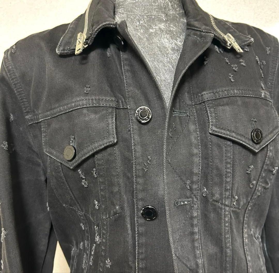 GIVENCHY デニムジャケット リカルド期 デストロイ加工 希少 XS