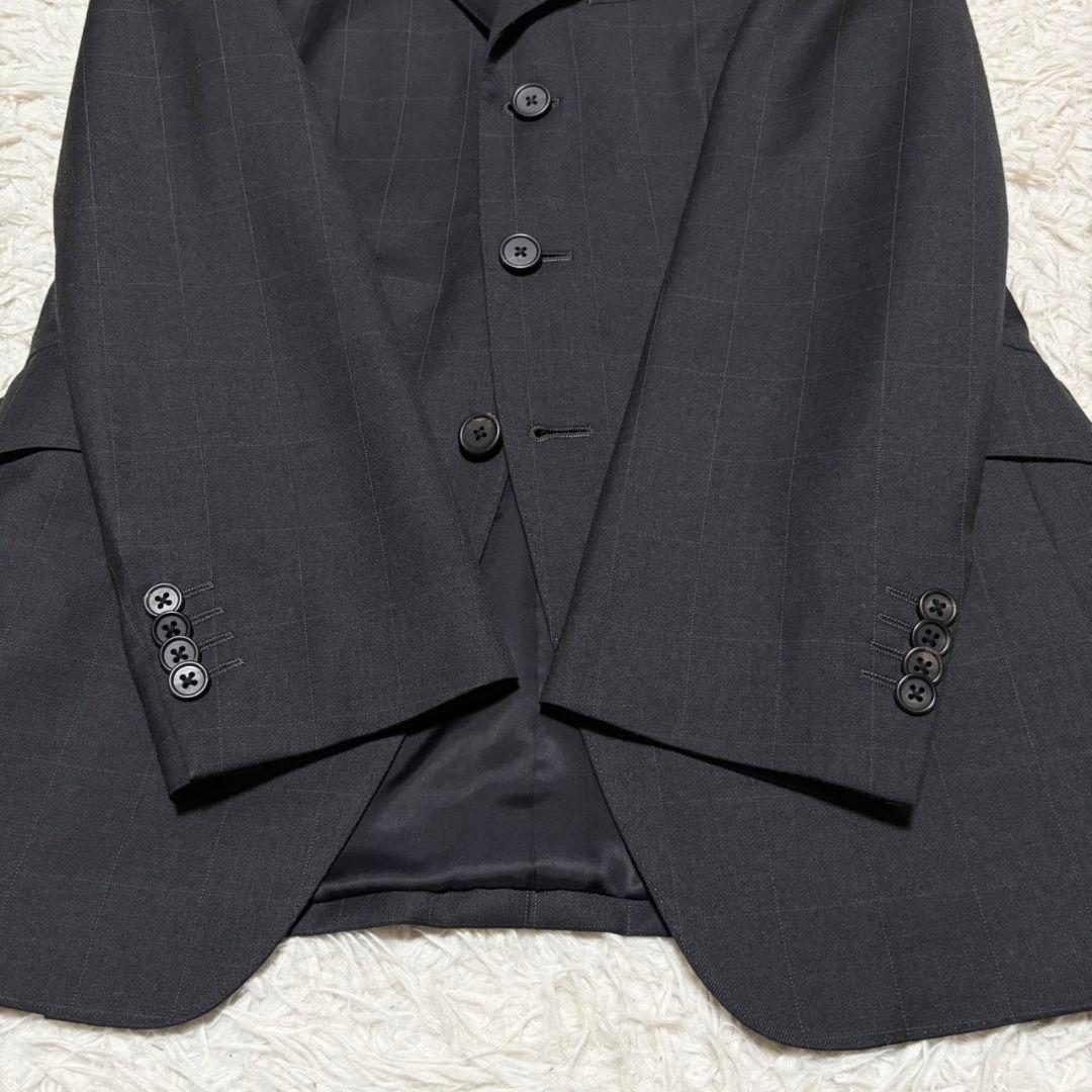 美品 ポールスミス スーツ セットアップ デルフィノ生地 チェック