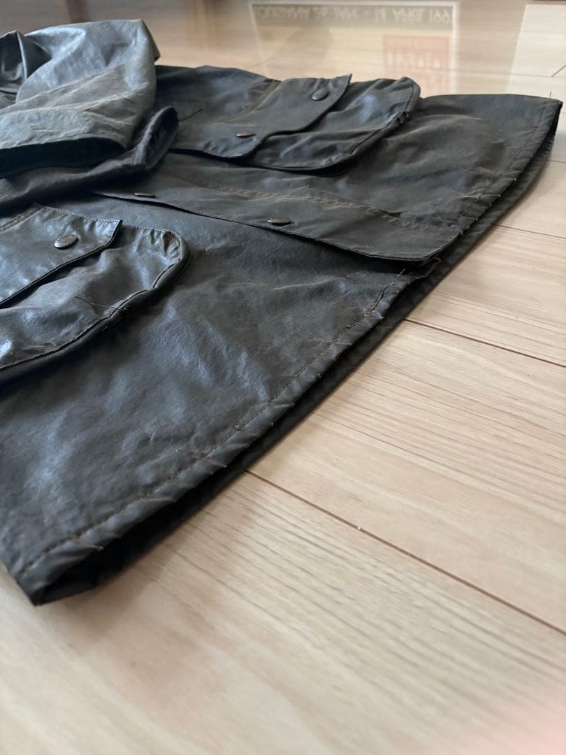 1983年Barbour ソルウェイジッパー　solway zipperフード付