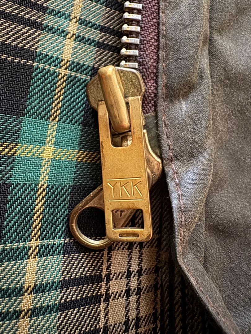 1983年Barbour ソルウェイジッパー　solway zipperフード付