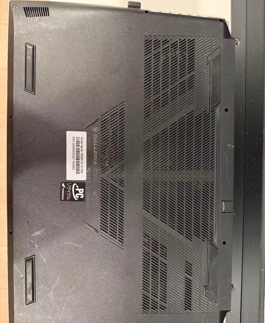 その他ノートPC本体 GALLERIA XL7C-R36 i7/RTX3060