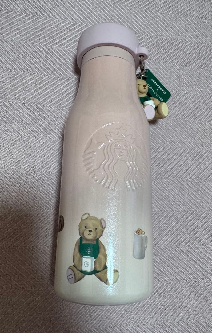 【オンライン完売品】スタバ ジェラピケ ステンレスボトル ソフトピンク