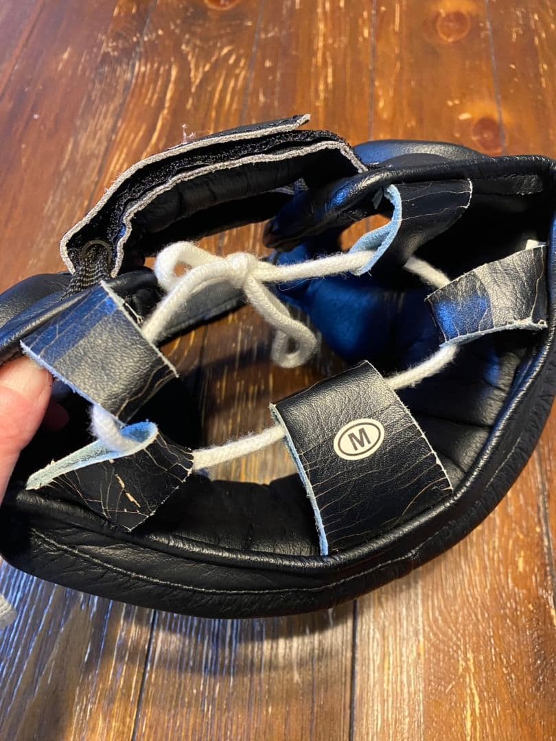 Winning ボクシングヘッドギア M 黒 20アマチュア試合モデル